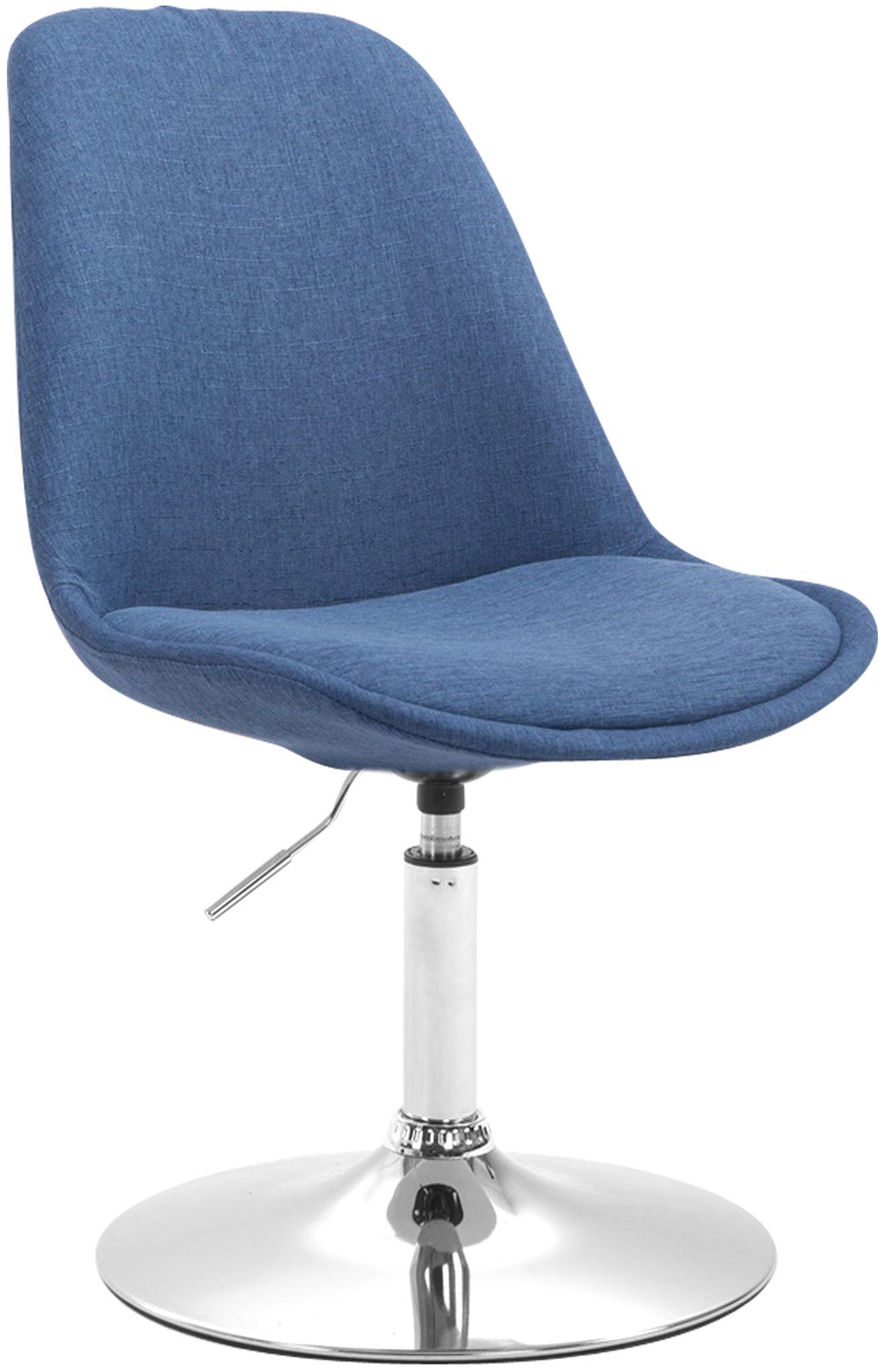 Stuhl Maverick C Stoff, blau