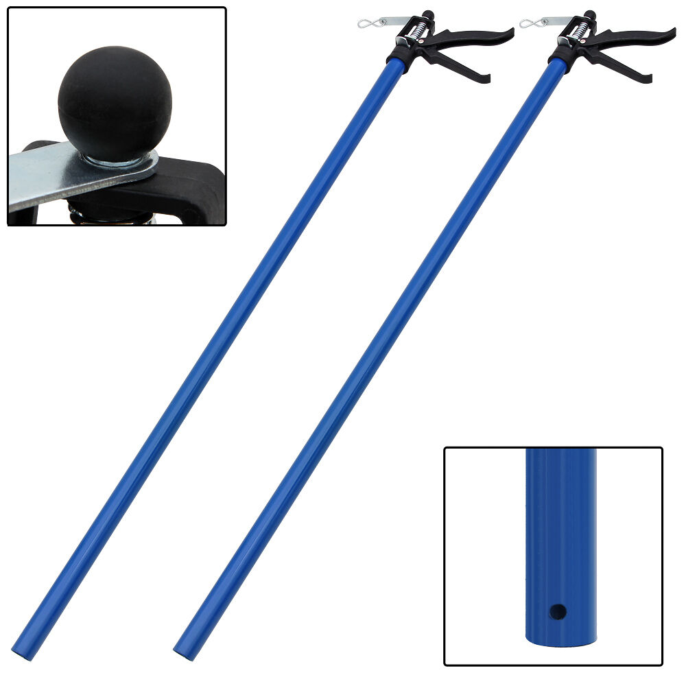 Zargenspanner 2er-Set Blau 115-290cm