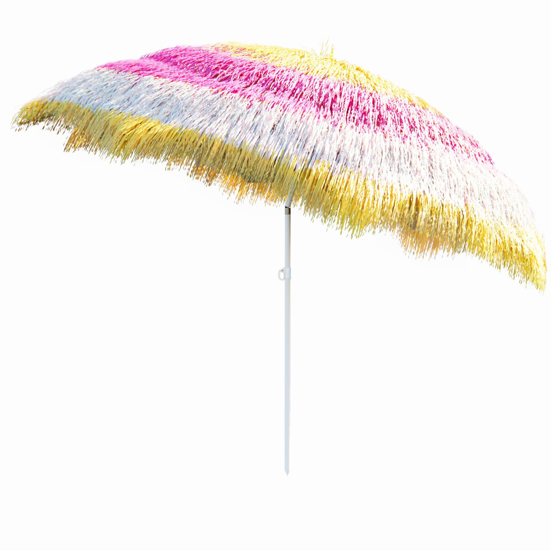 Sonnenschirm Hawaii Bunt Ø160cm UV-Schutz 30+