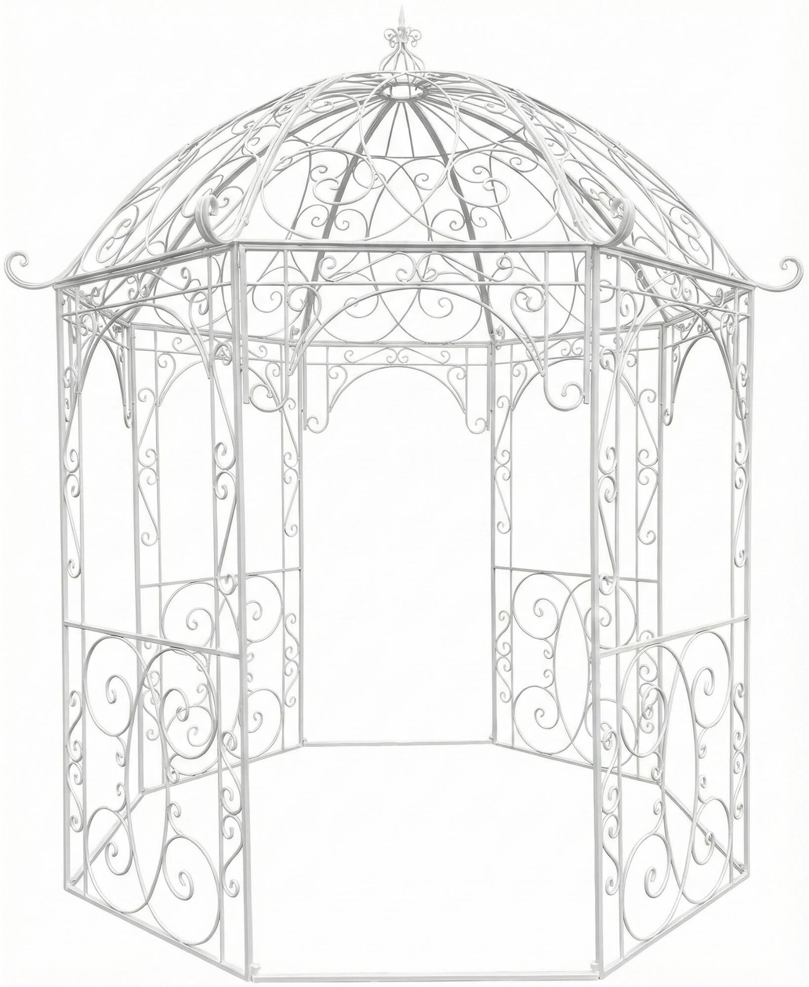 Pavillon Leila, weiß