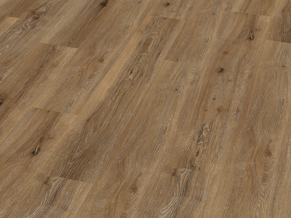 Click-Vinyl CHECK One 2431 Büren Eiche Diele inkl. Trittschall Basic