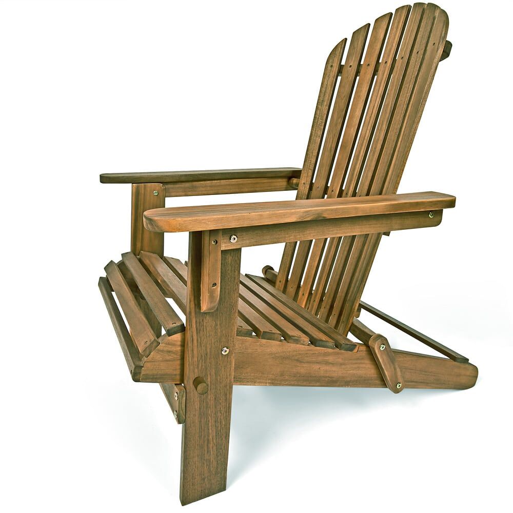 Liegestuhl Adirondack Akazienholz klappbar