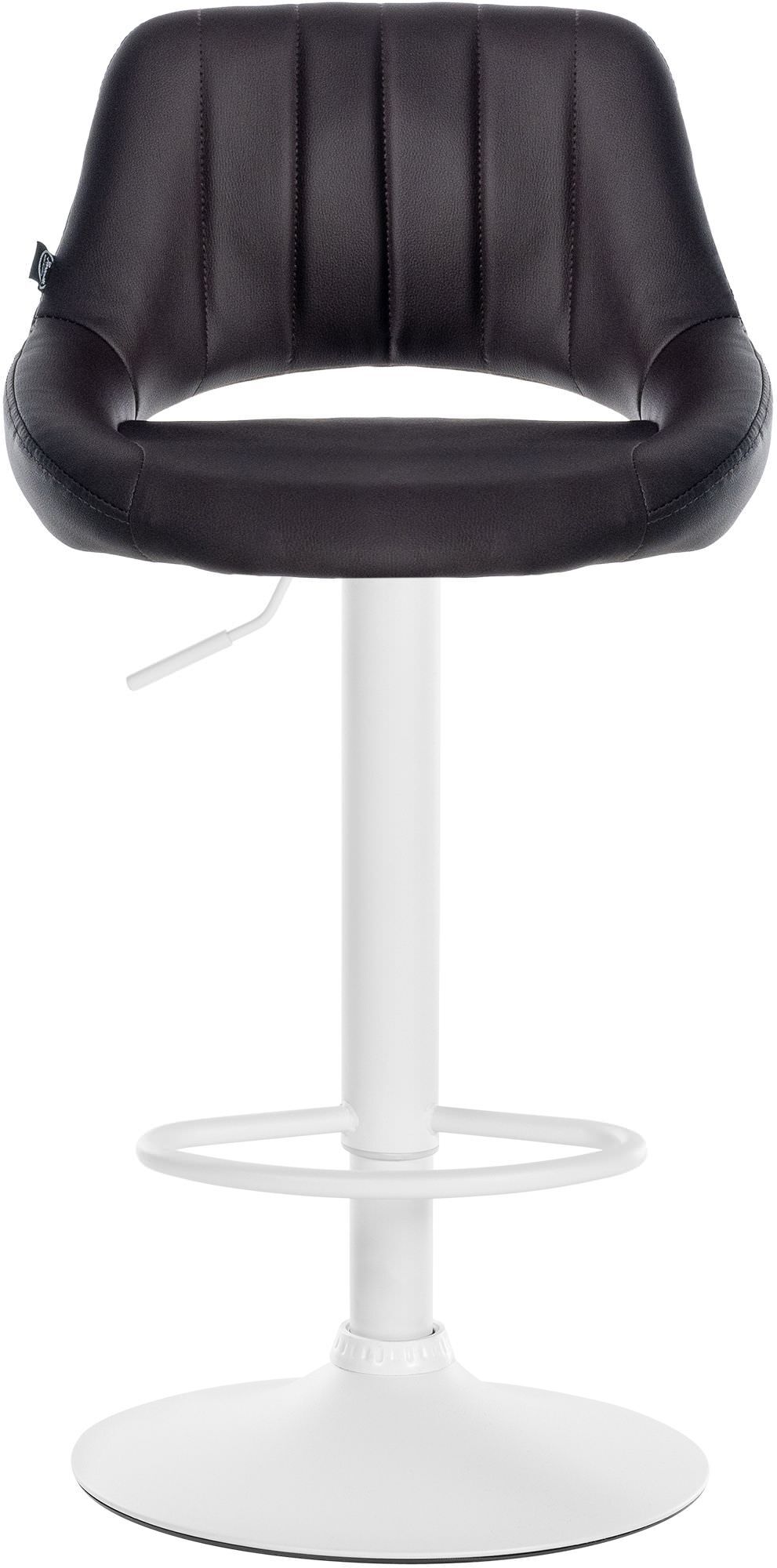 2er Set Barhocker Milet Kunstleder W, braun