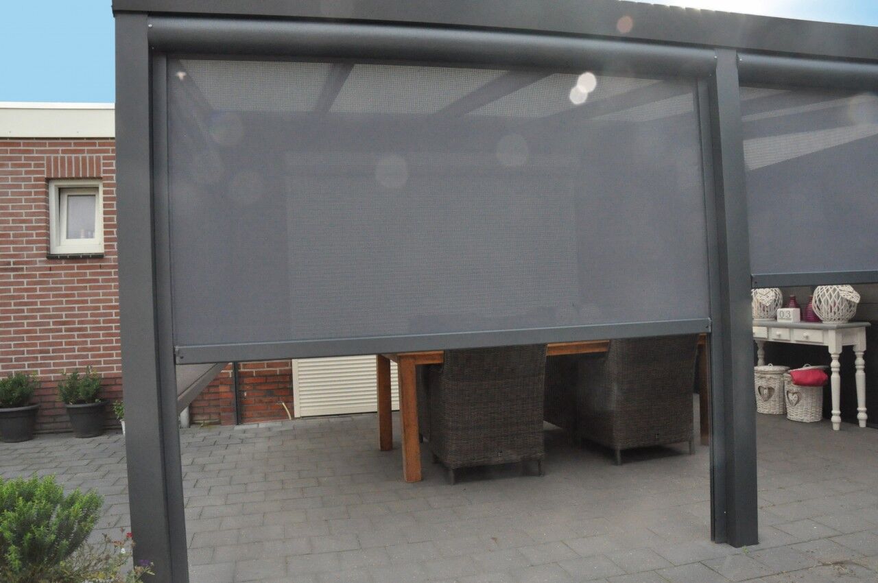 Senkrechtmarkise GD 100 weiss 4 x 1 m