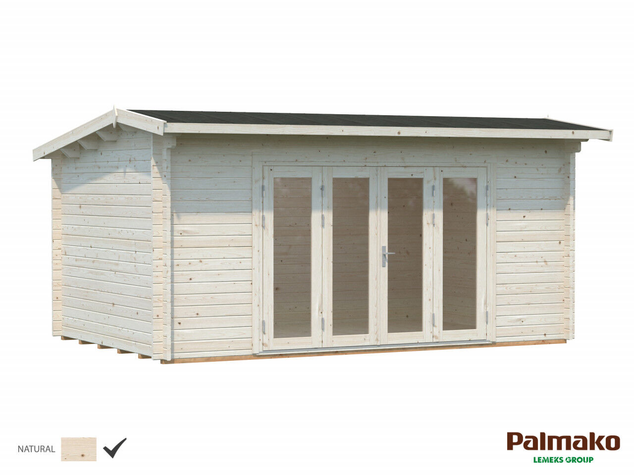 Palmako Gartenhaus Ines 13,7 m²