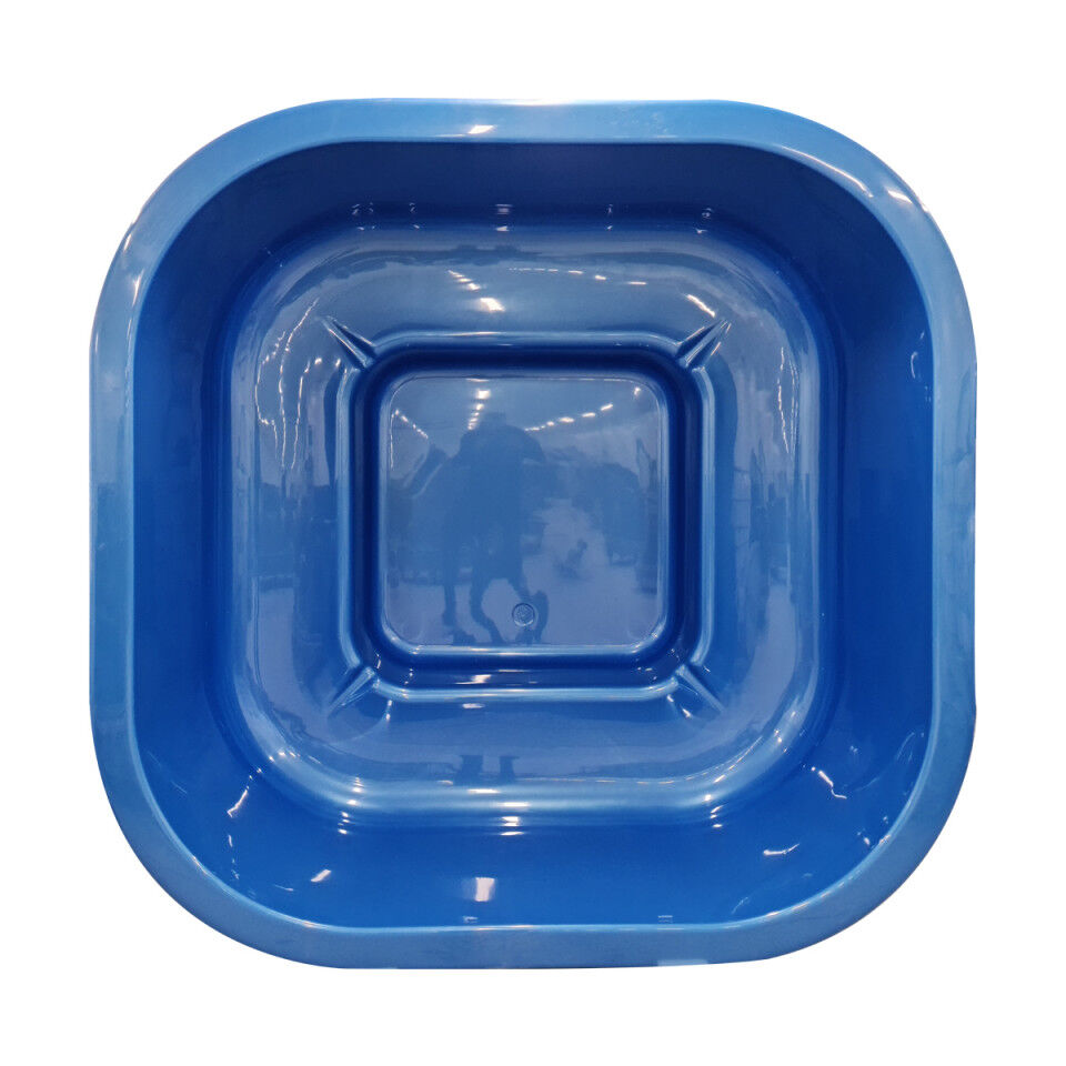 Badefass 200 Prestige Quadratisch Einsatz, blau
