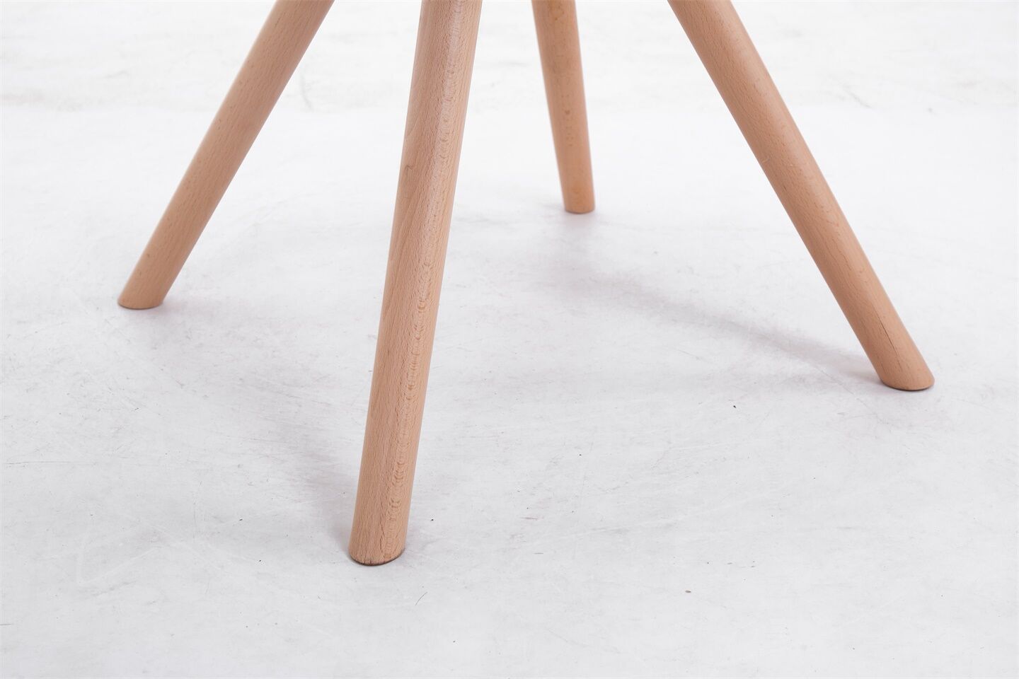 Besucherstuhl Toulouse Stoff Natura Rund, grün