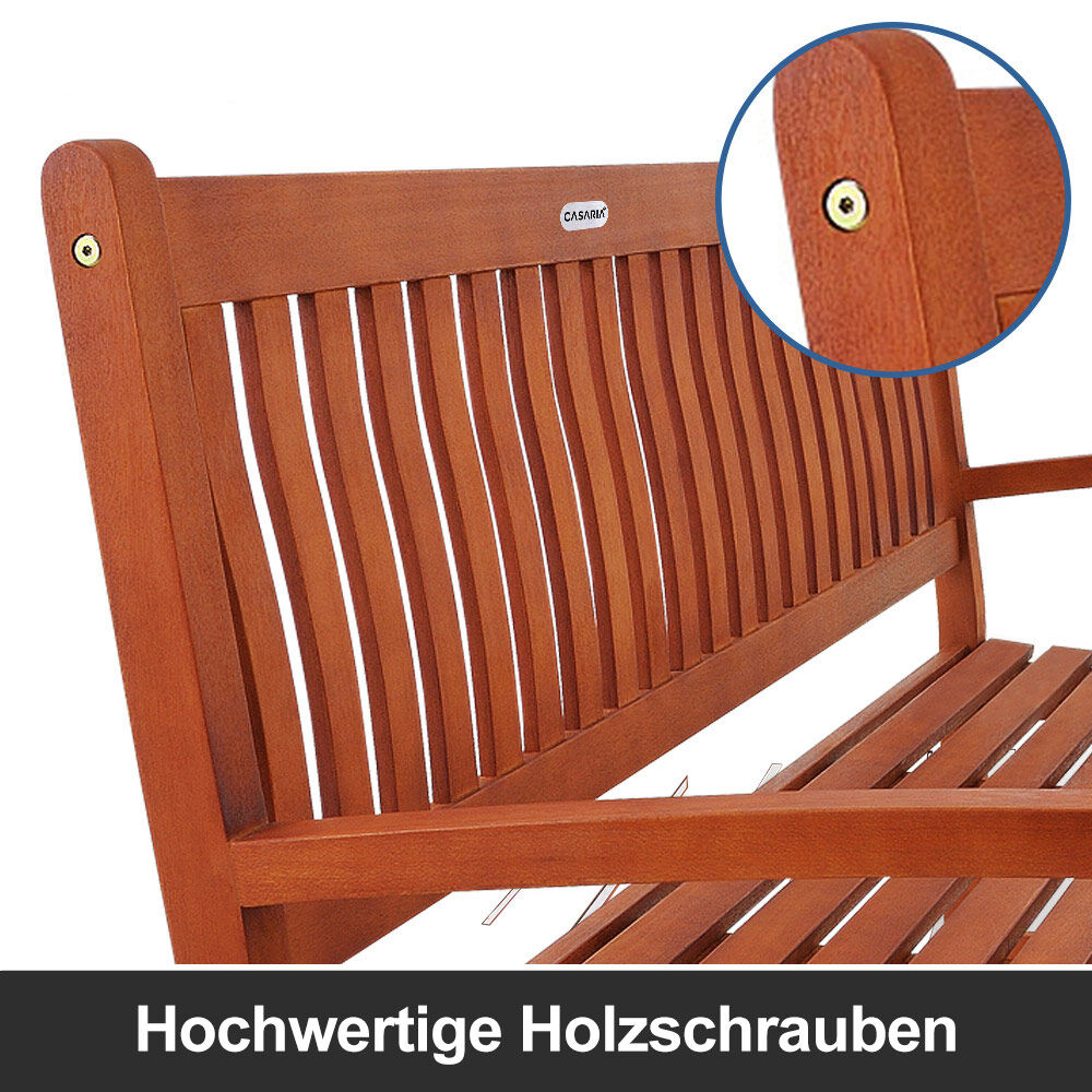 Gartenbank Maxima Eukalyptusholz FSC®-zertifiziert 152x55x92cm
