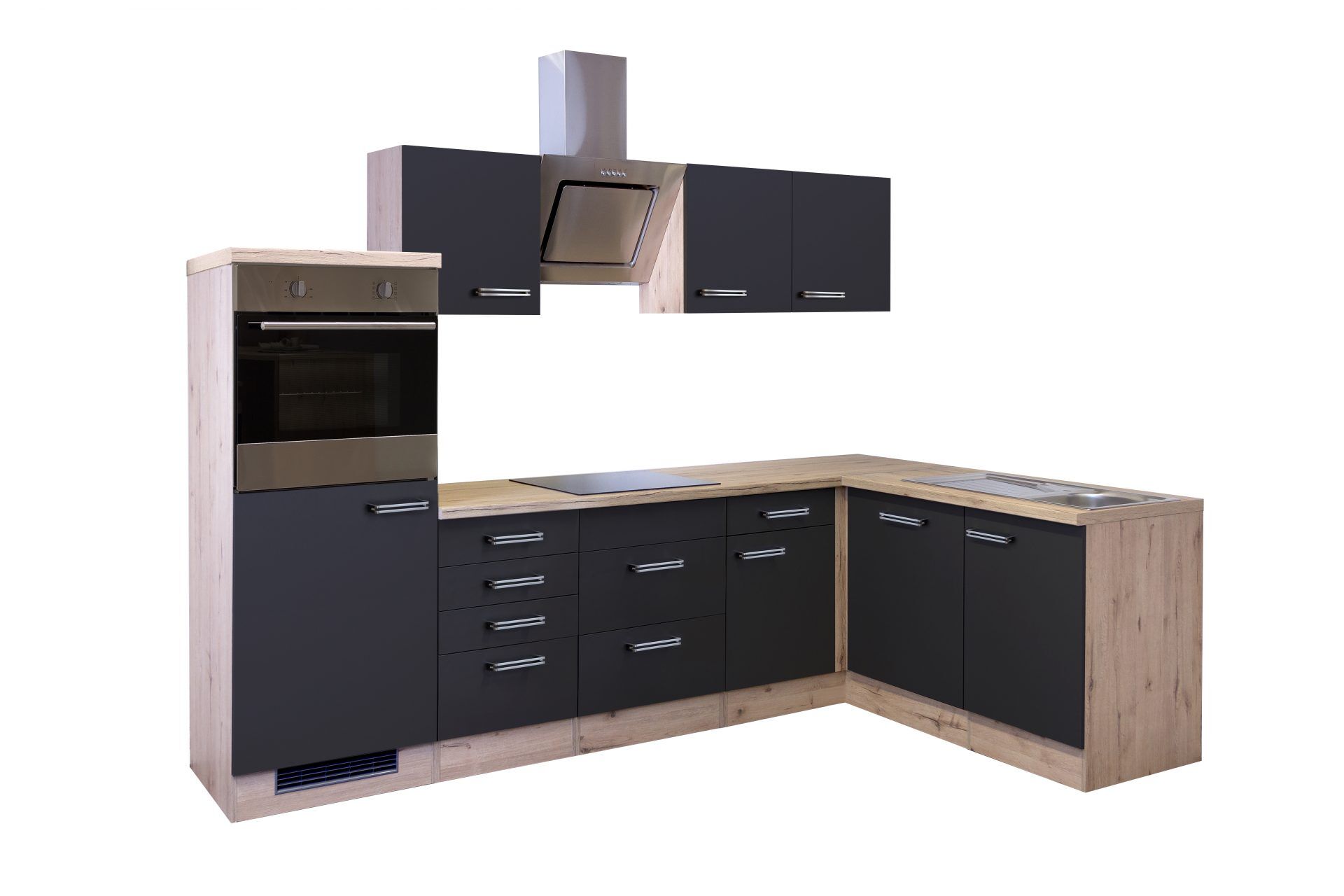 Winkelküche ELVA 280x170 cm mit E-Geräten