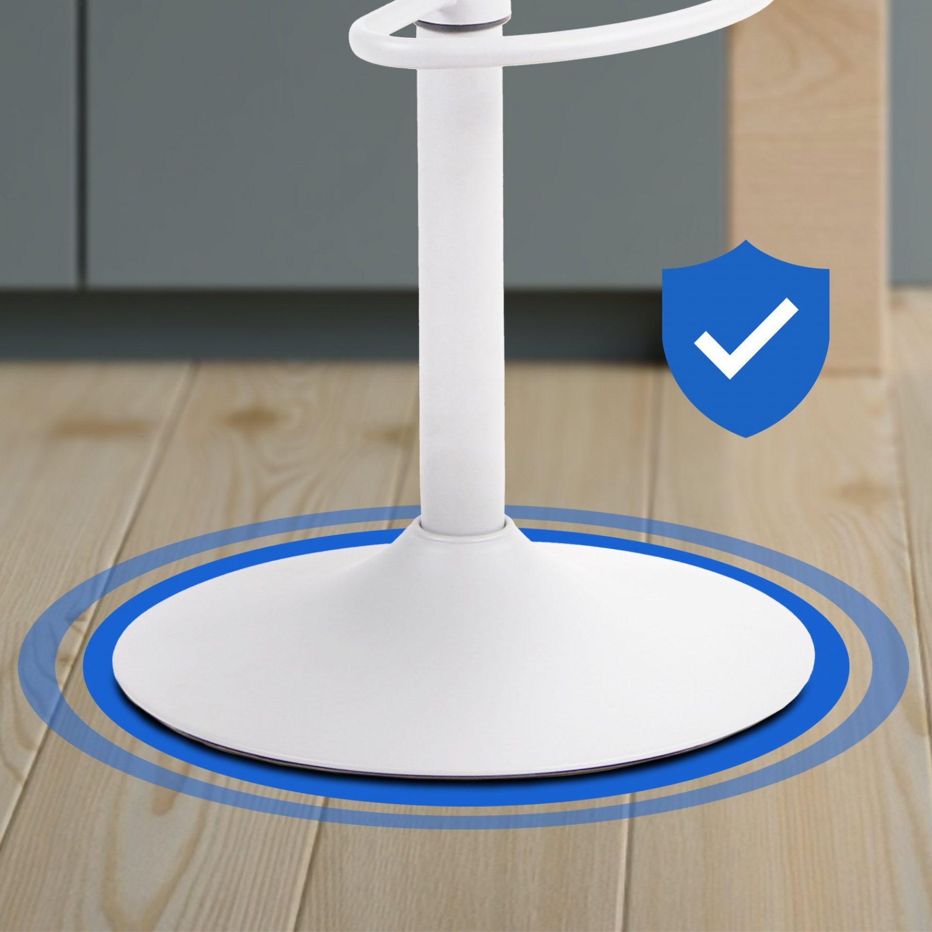 2er Set Barhocker Aveiro, weiß