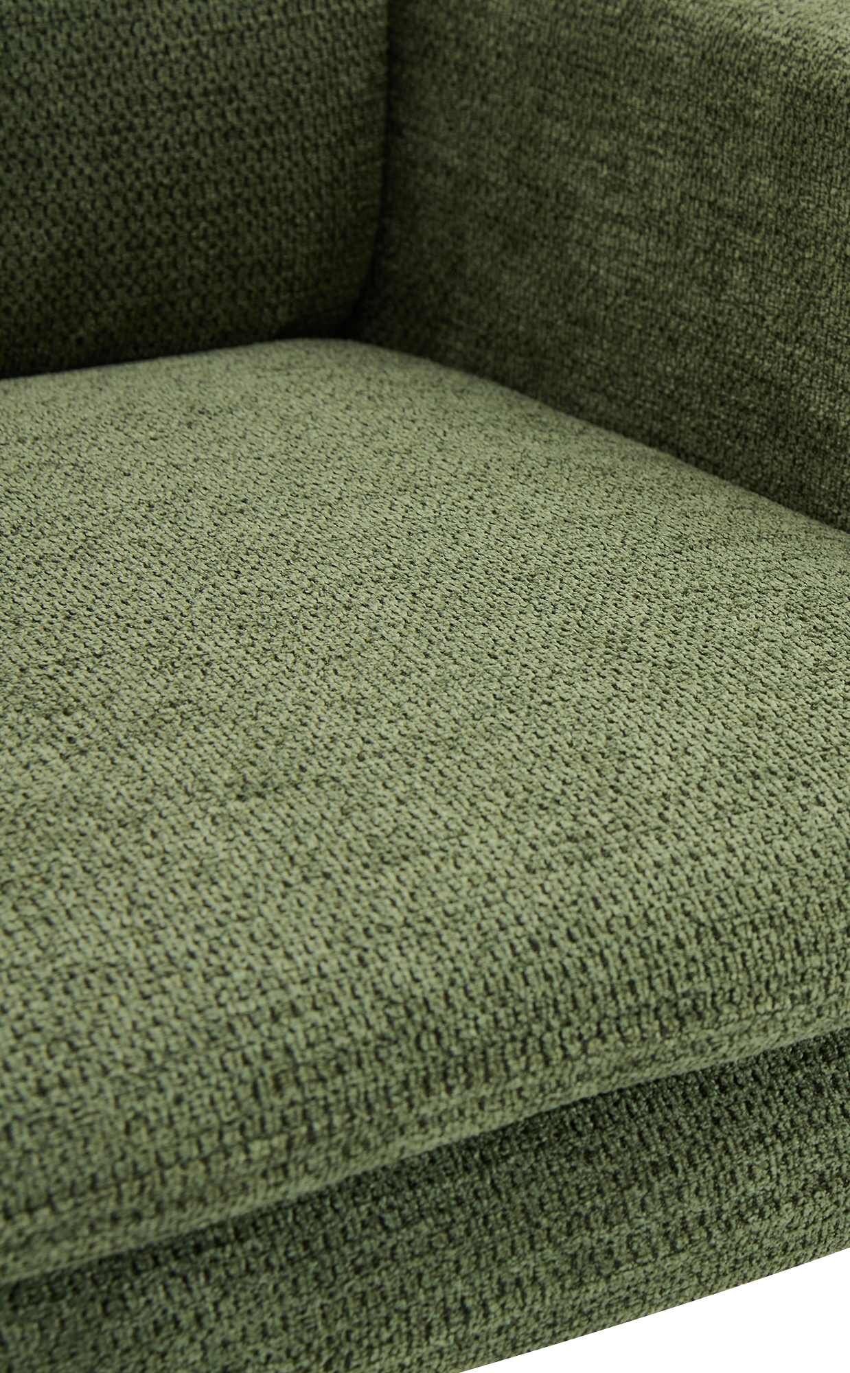 2er Set Esszimmerstuhl Pickett Stoff, grün