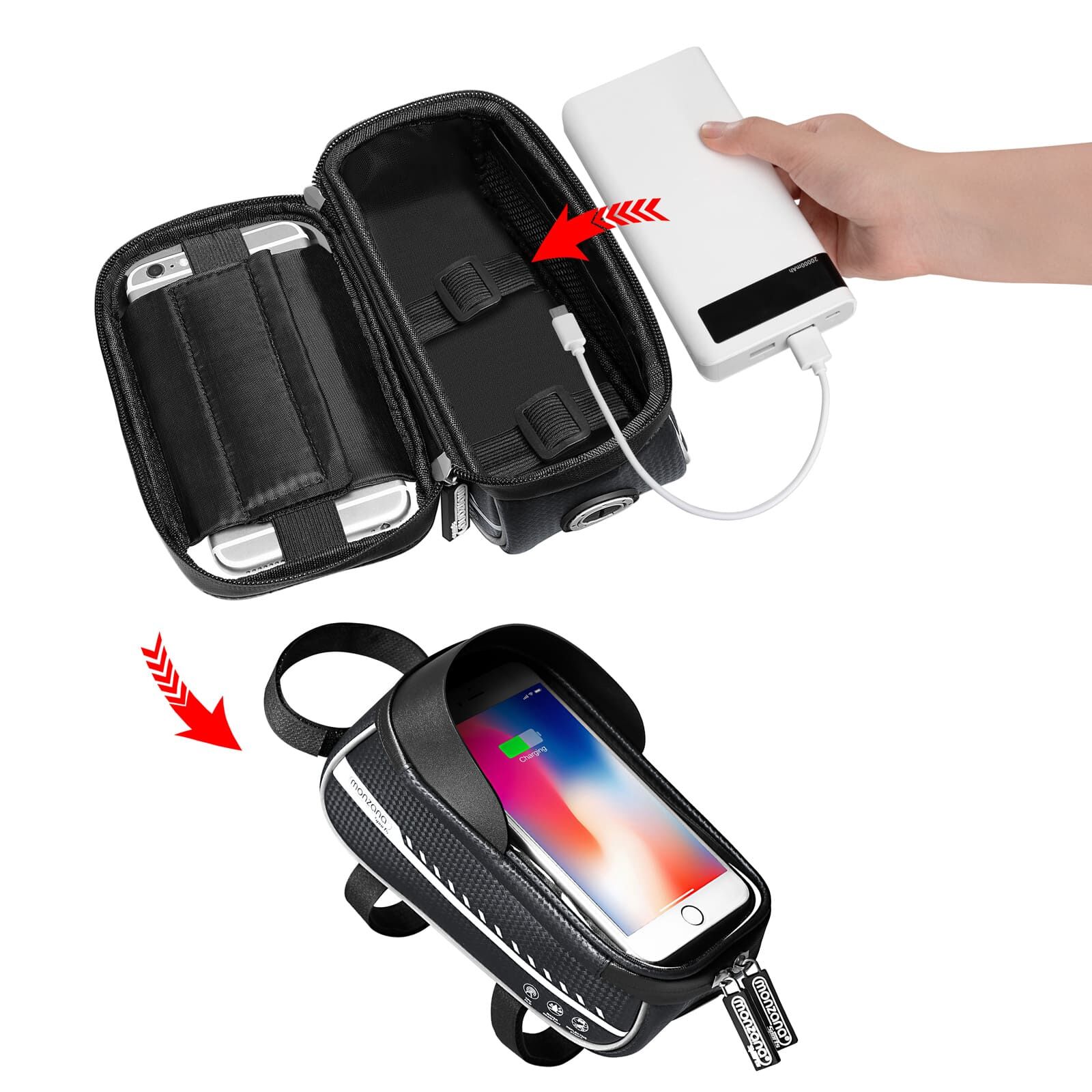 Fahrradtasche Titan 20x11,5x11cm
