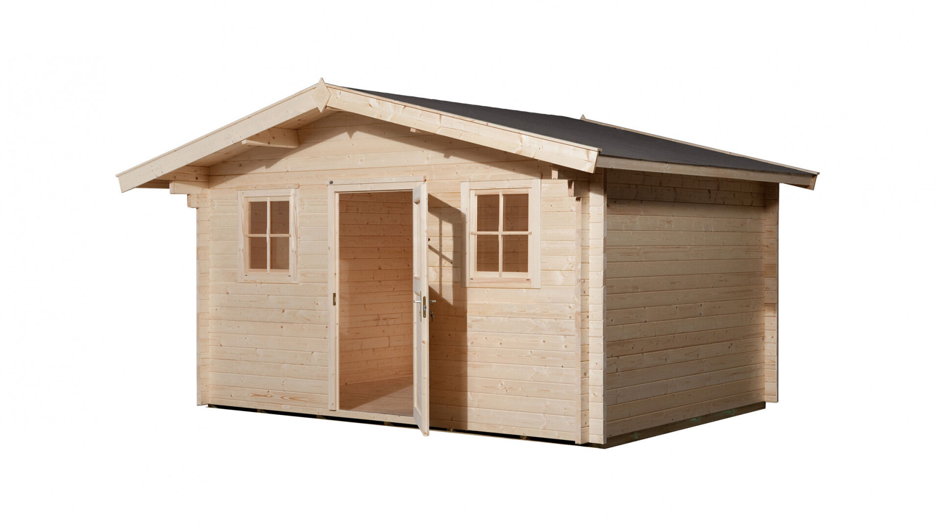 weka Weekendhaus 138 Gartenhaus 4,5x4,5m