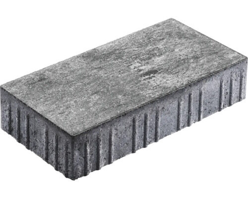 Pflasterstein Rechteckpflaster Cordena 40x20x6 cm, Weiß-Anthrazit Melange mit Microfase
