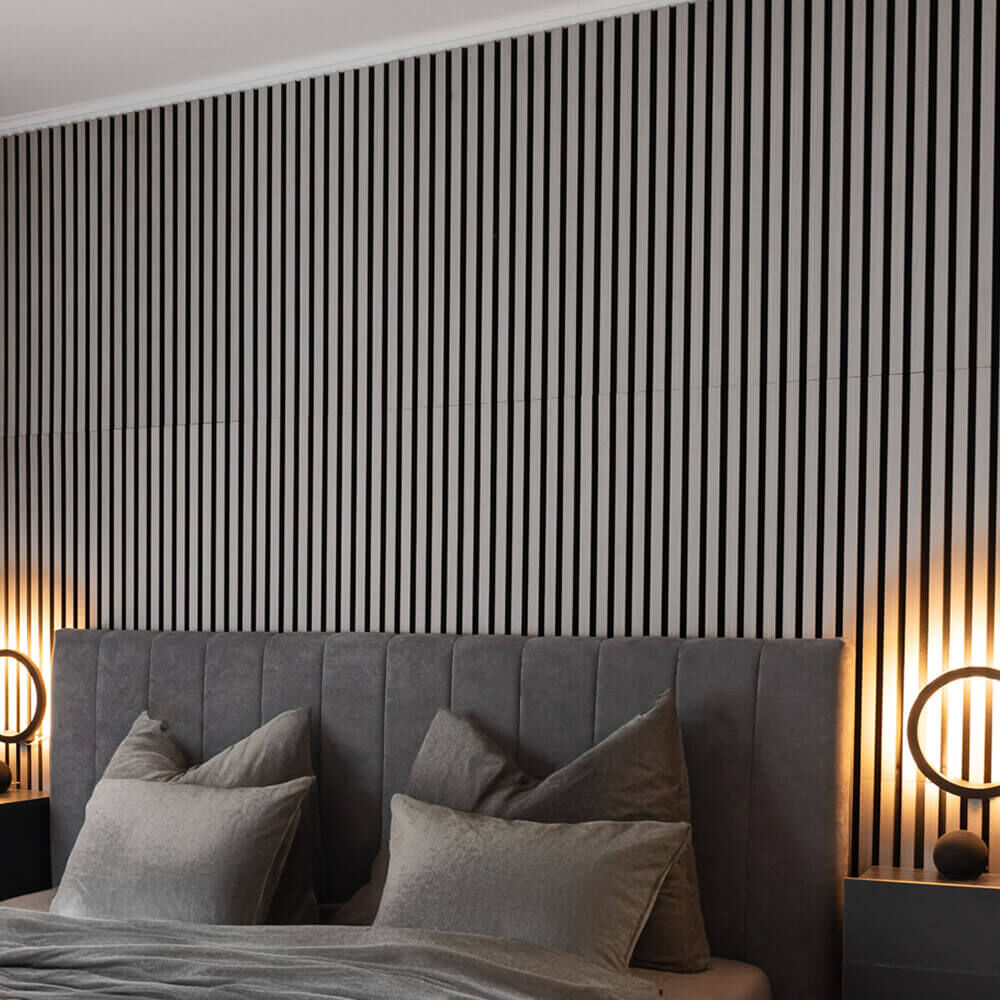 Akustikpaneel SONIC - 80 x 40 cm Grey Oak