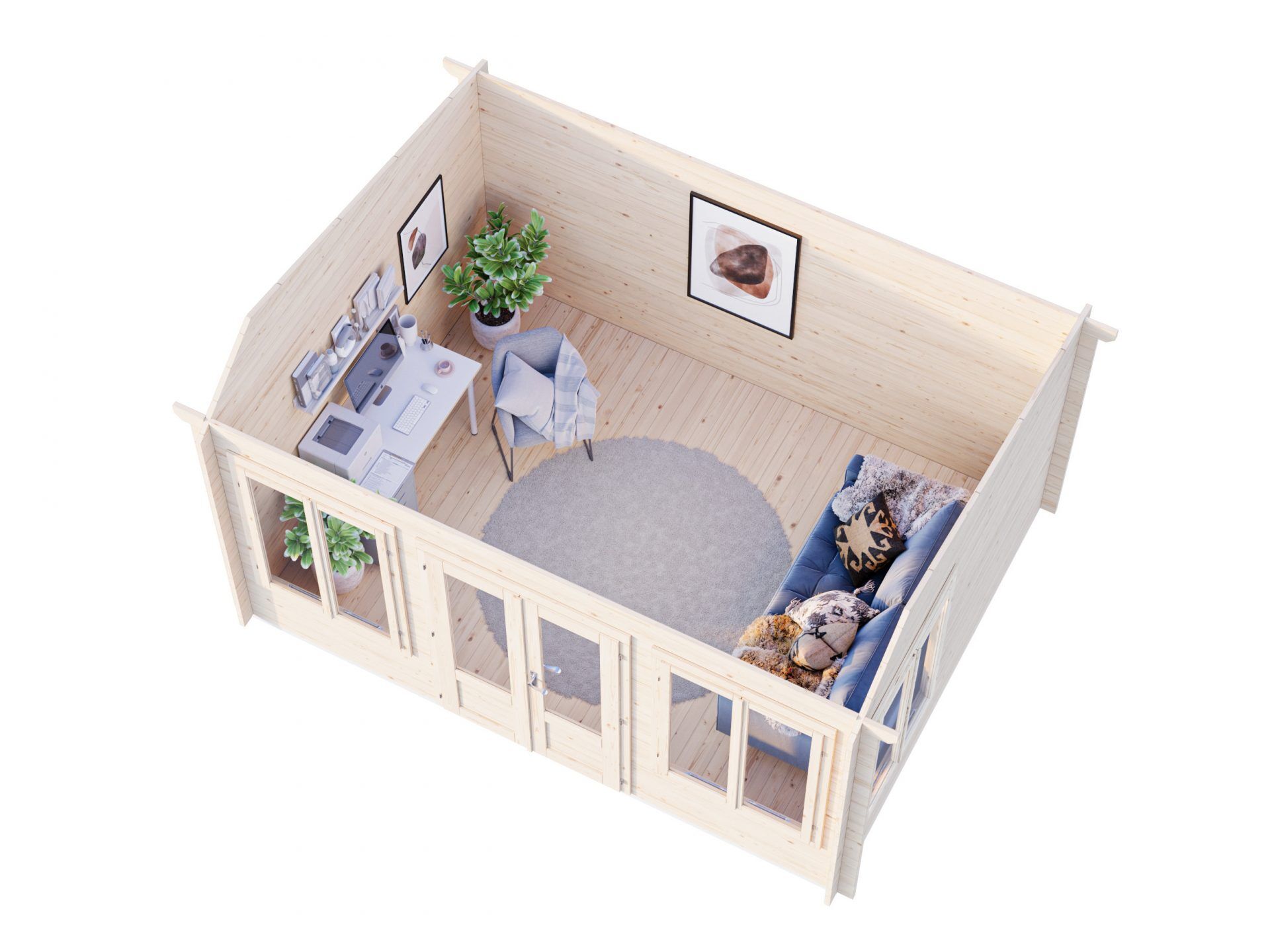 Palmako Gartenhaus Claudia Pent 11,5 m²