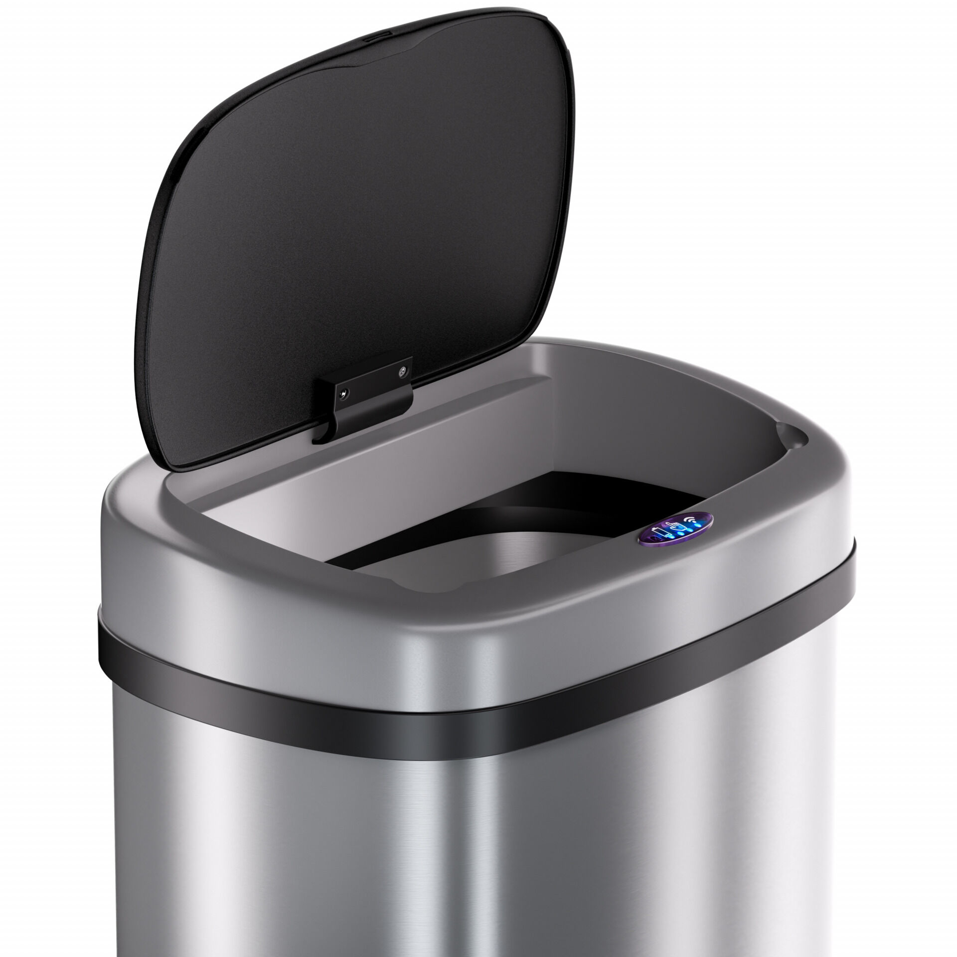 Sensor Mülleimer Edelstahl 58L