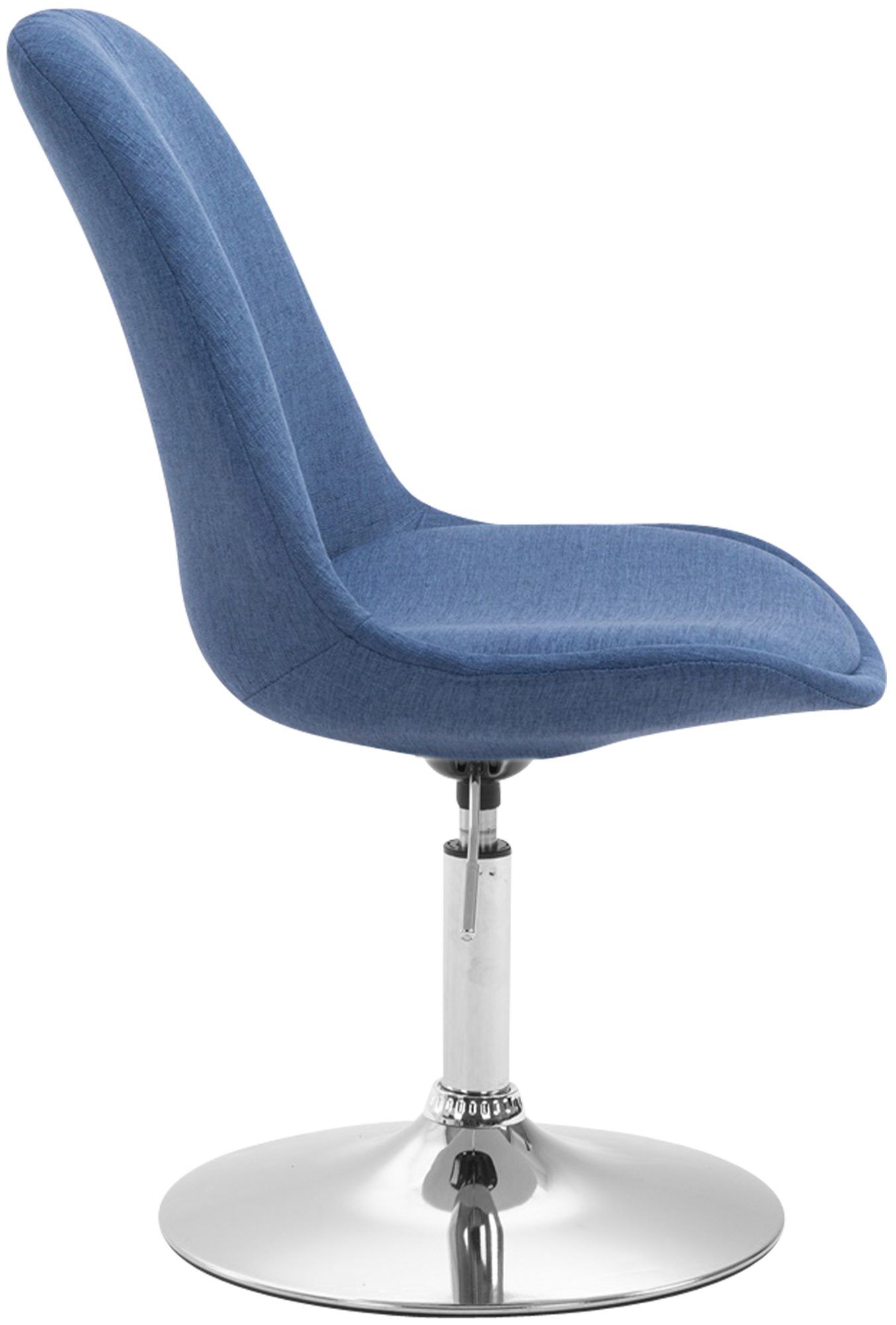 Stuhl Maverick C Stoff, blau