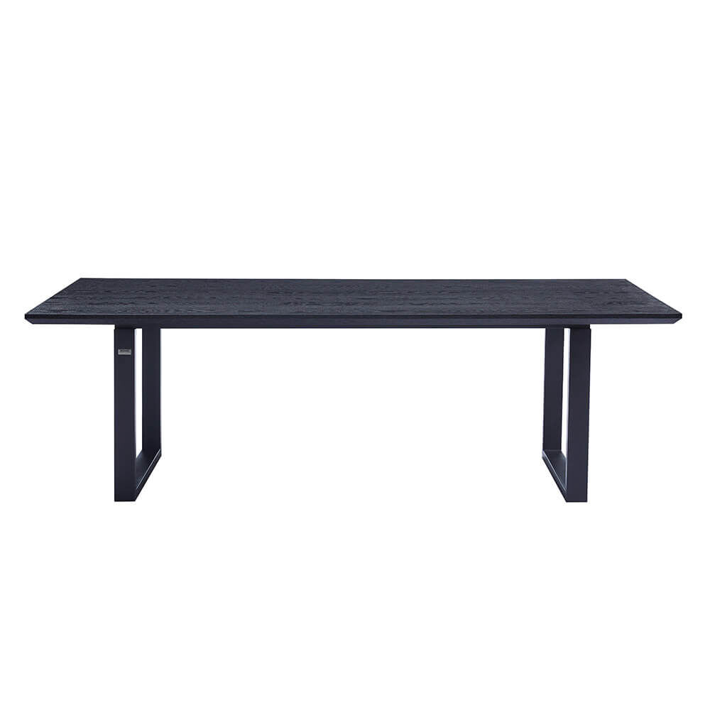 Esstisch Eckig AVENCIA inkl. U-Fuß - 240 x 120 cm Dark Oak