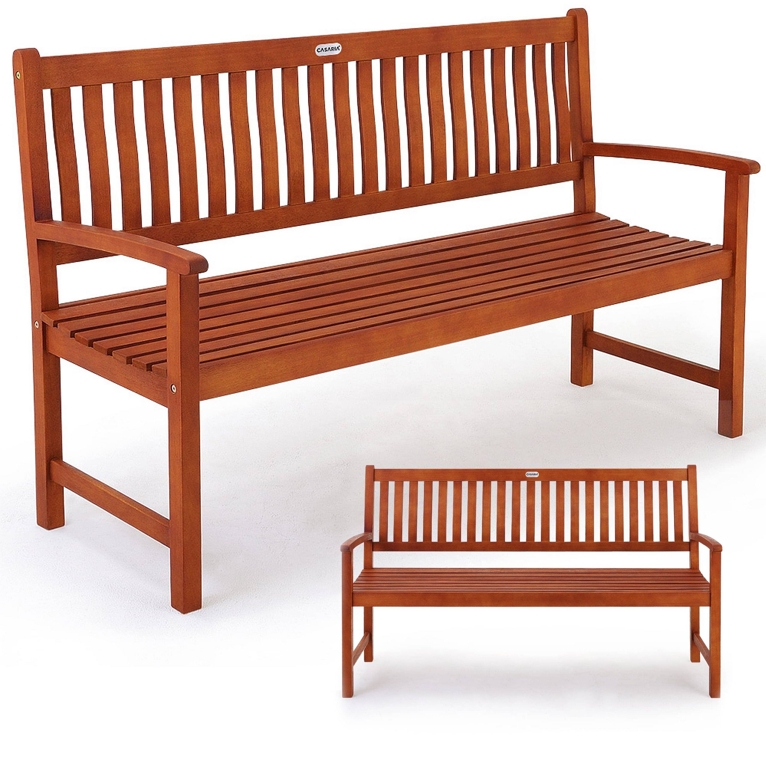 Gartenbank Maxima Eukalyptusholz FSC®-zertifiziert 152x55x92cm