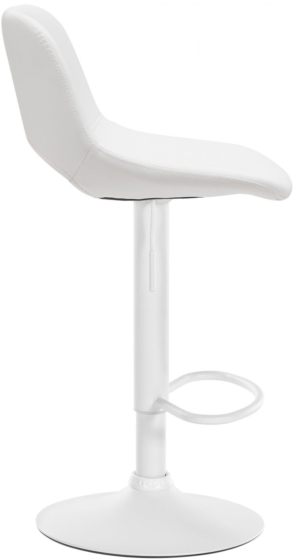 Barhocker Camden Kunstleder weiß, weiß