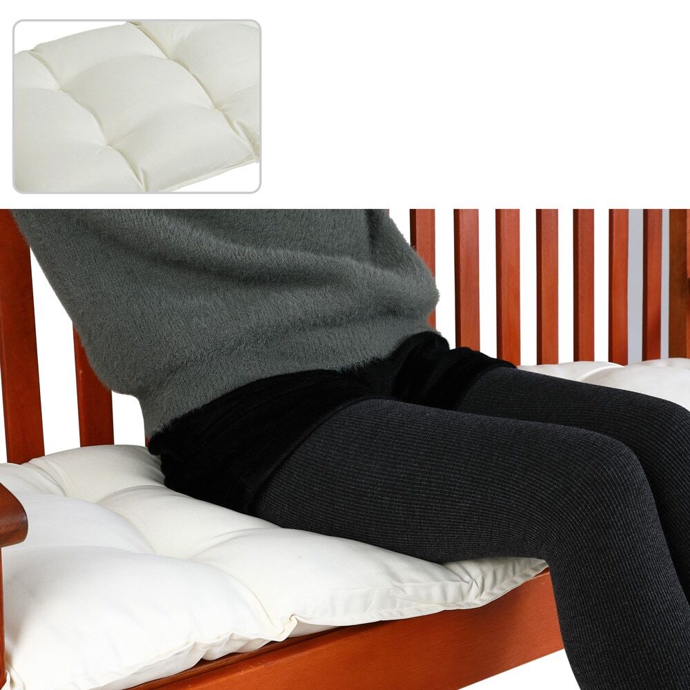 Bankauflage Creme 110x50x8cm