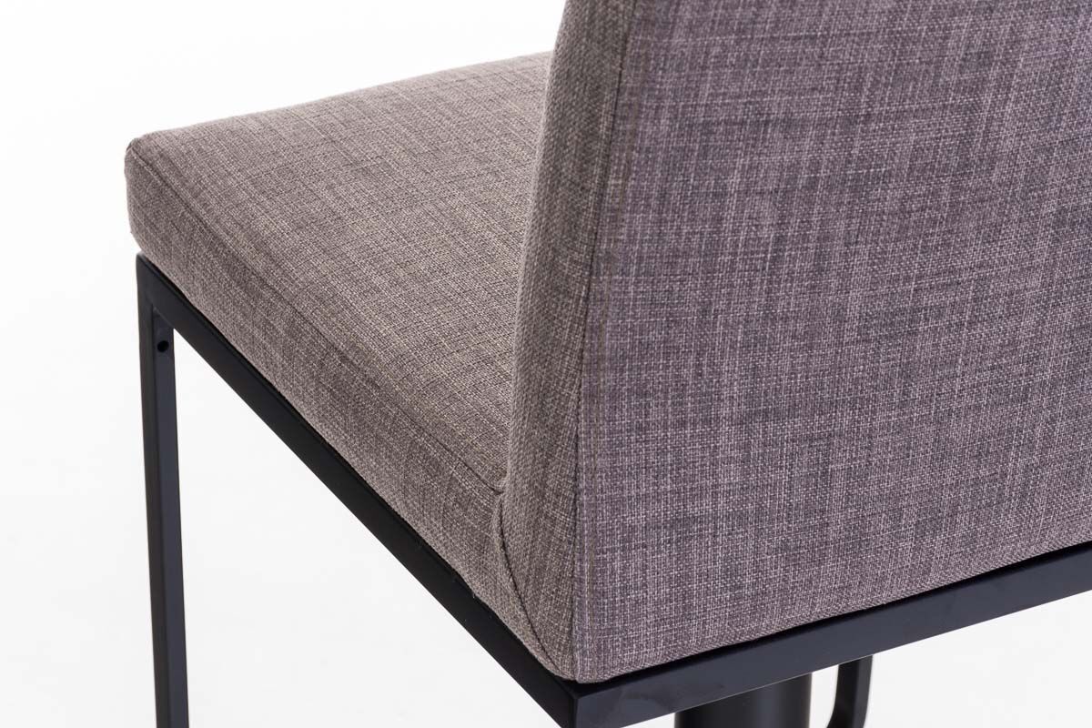 Barhocker Panama B Stoff, grau