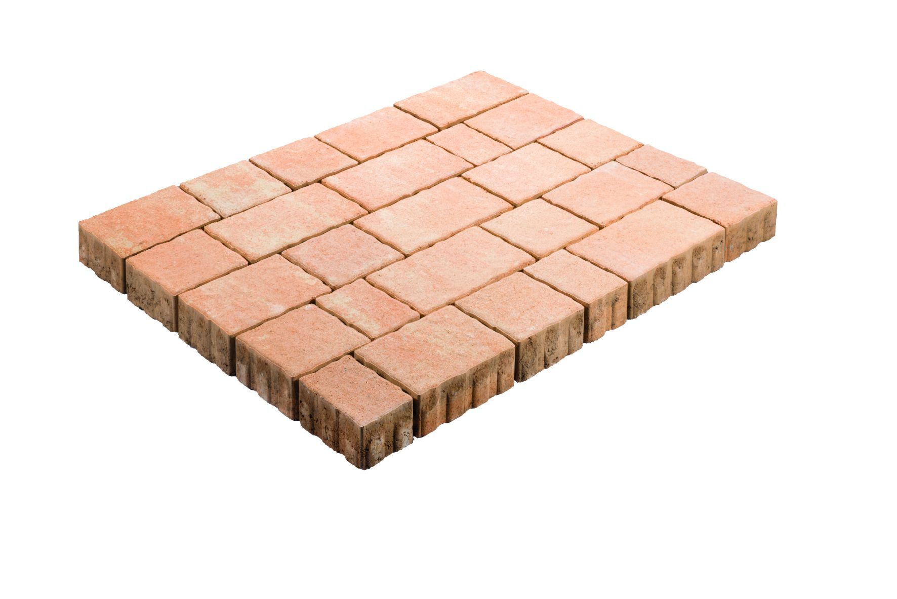 galabeton Natura Viva Pflaster Tongelb-Melange, betonglatt, Verlegeeinheit 8 cm