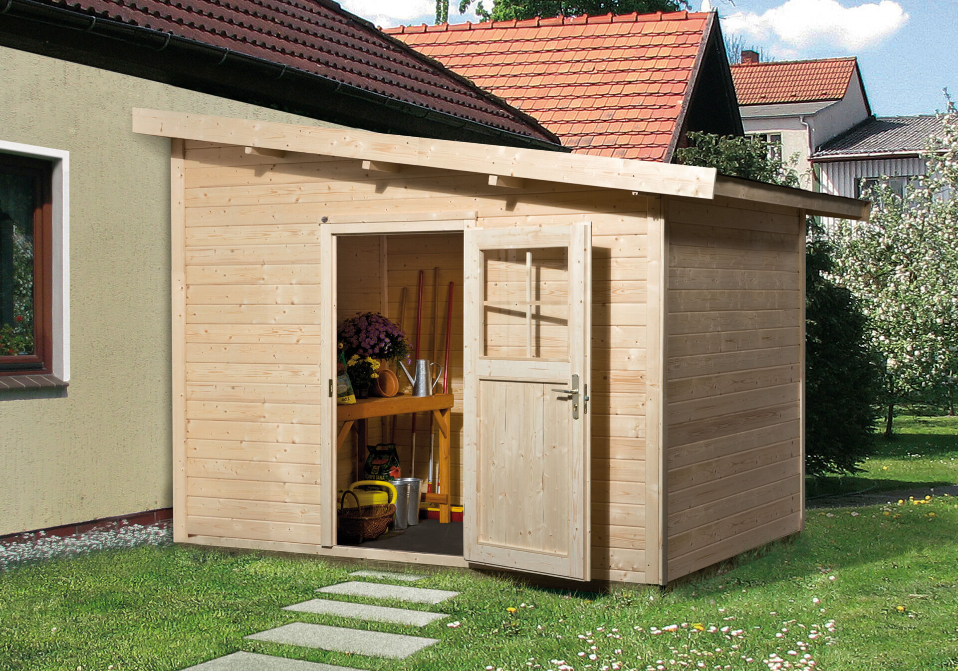 weka Gartenhaus 260 - 3,6x2,8m