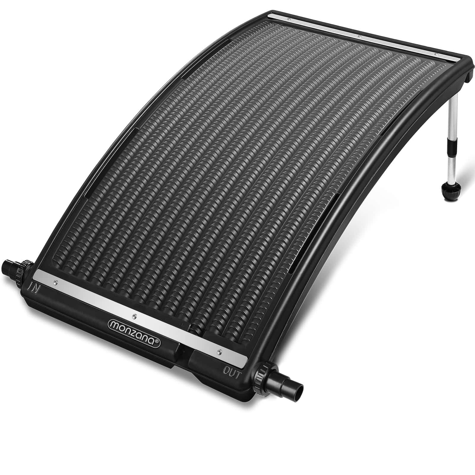 Poolheizung Solar Anthrazit 112x55x14cm Sonnenkollektor Solarheizung