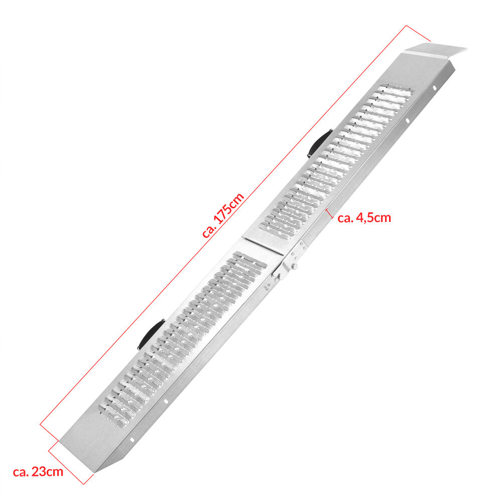 Auffahrrampe 2er-Set 400kg klappbar