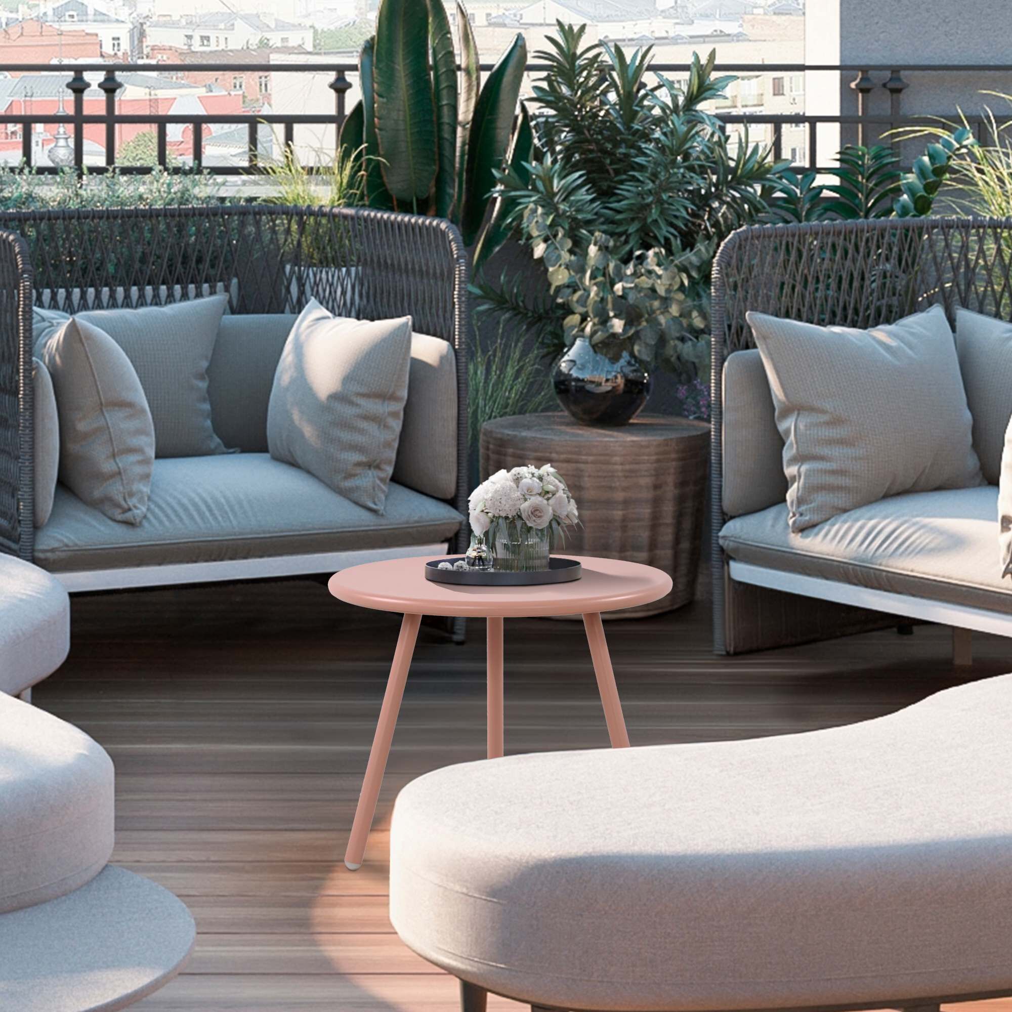 Couchtisch Berea, pink