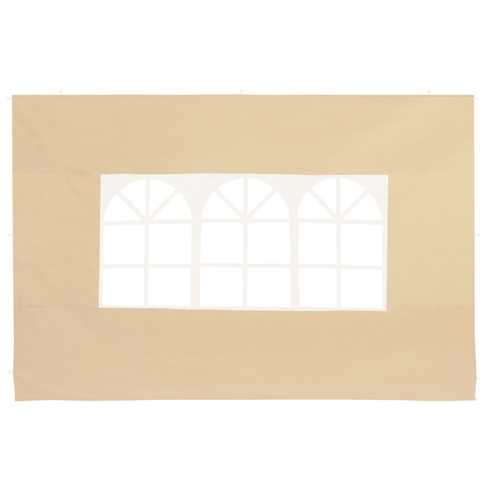 Seitenwände Faltpavillon 2er-Set Beige 3x2m