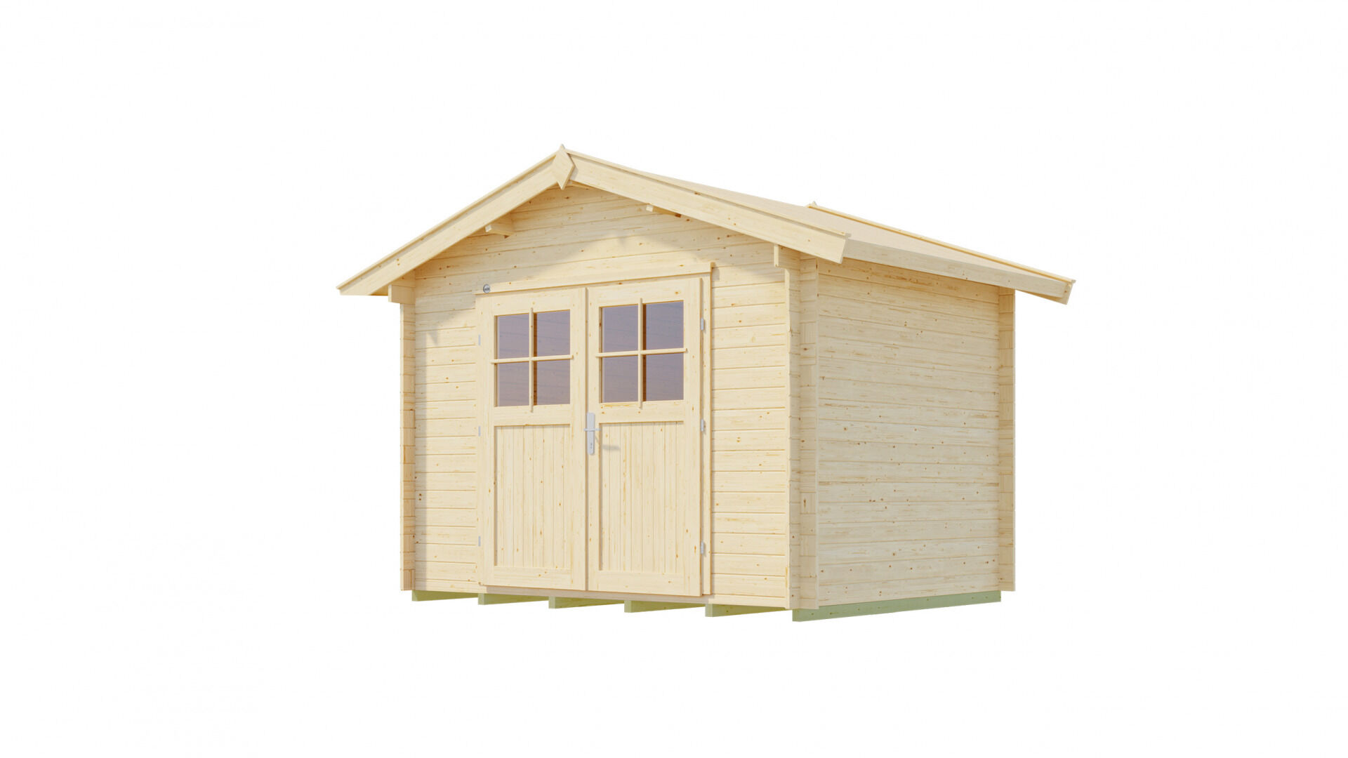 weka Gartenhaus Premium28 DT 3,8x2,3m