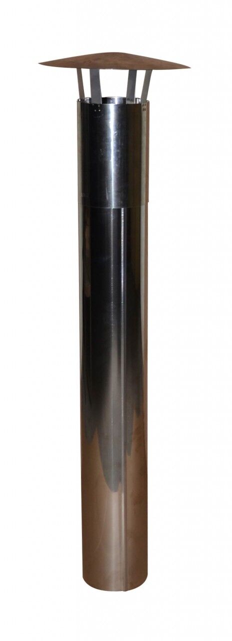 Edelstahl-Regenhut 140mm