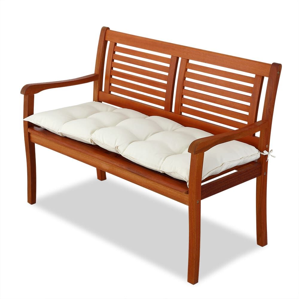 Bankauflage Creme 110x50x8cm