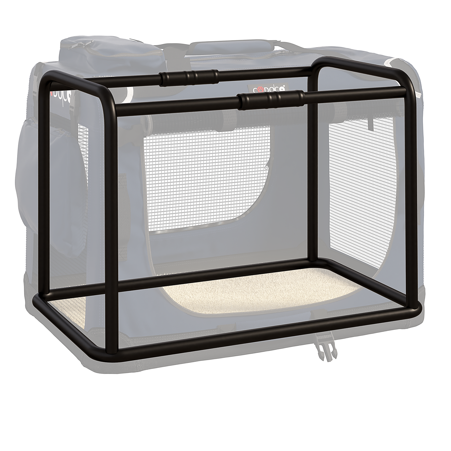 Hundebox faltbar S 50x34x36cm Anthrazit