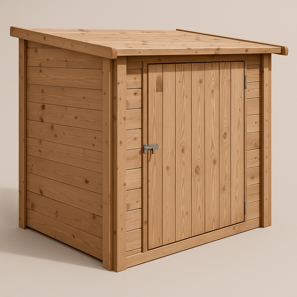 Interline Pumpenhaus Holzpool Java und Bali