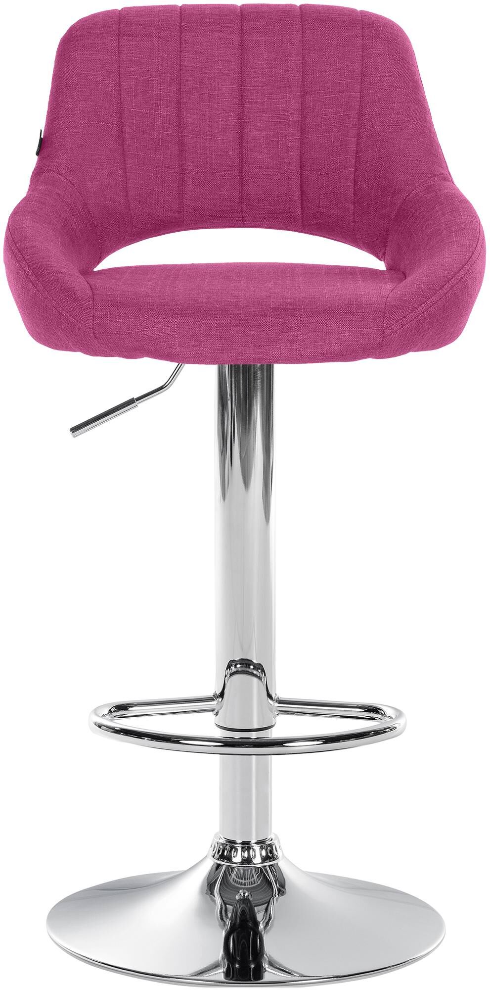 2er Set Barhocker Milet Stoff C, lila