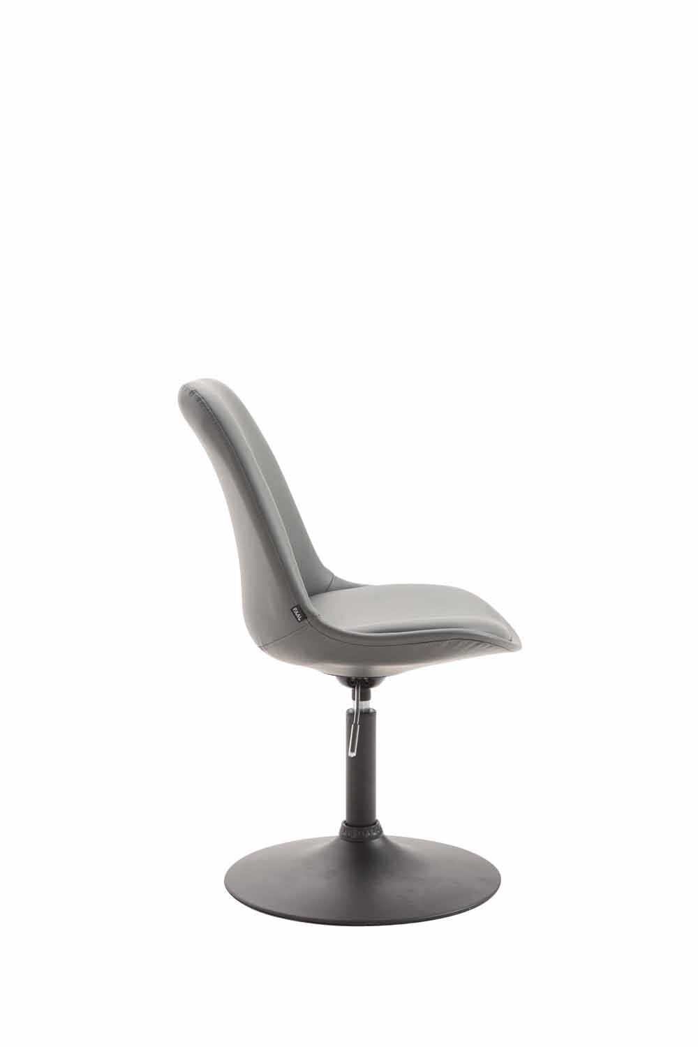 Stuhl Maverick B Kunstleder, grau