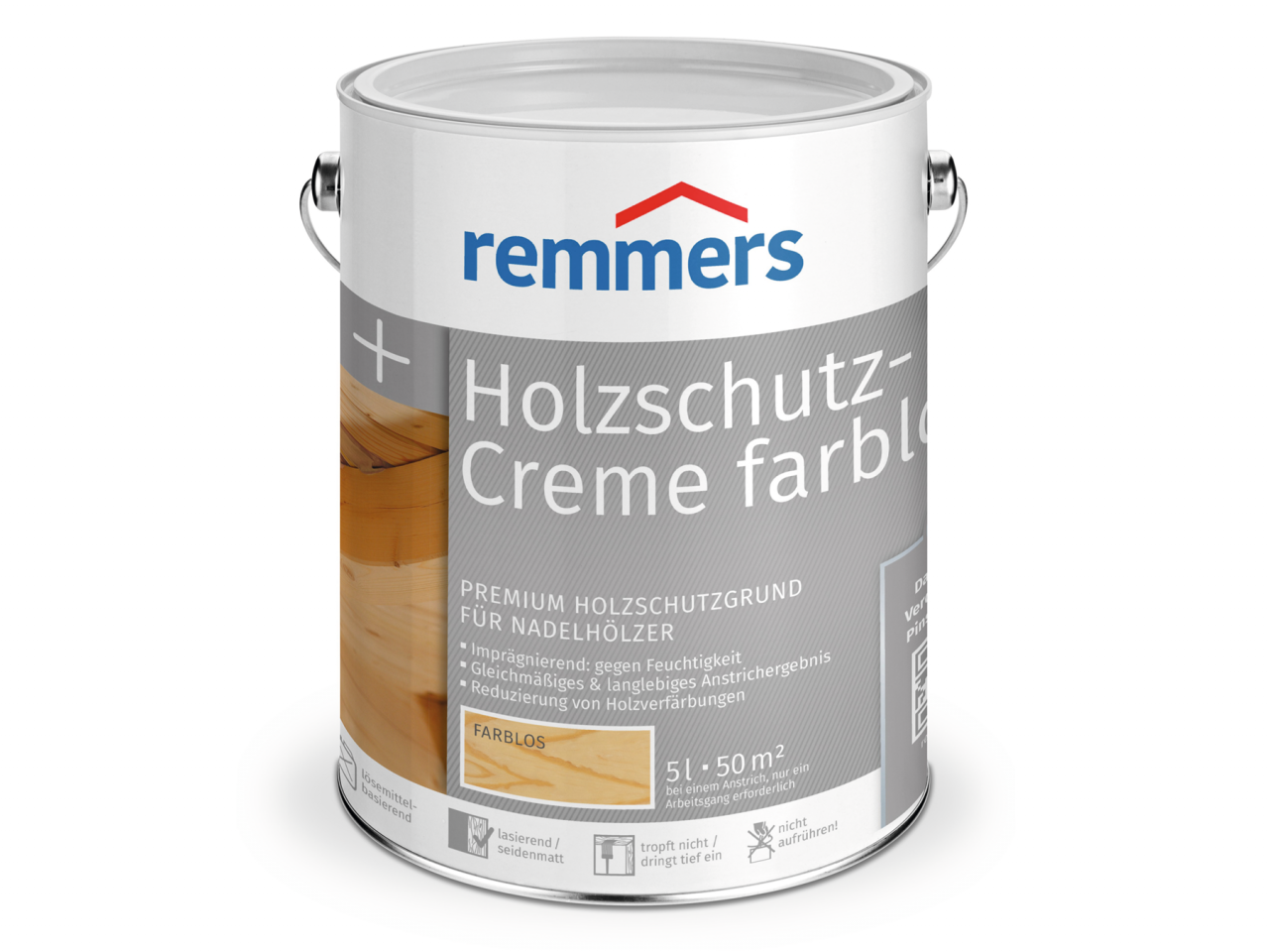 Remmers Holzschutz-Creme farblos 5 l