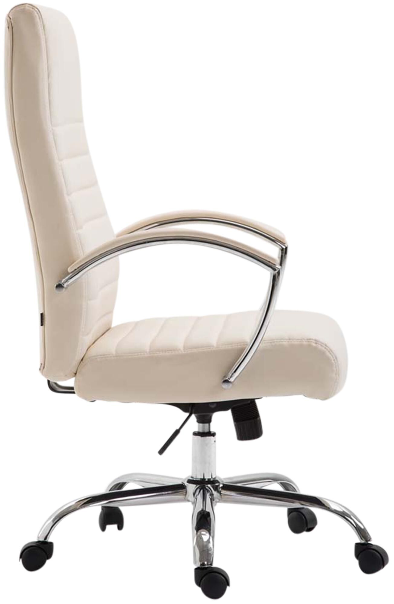 Bürostuhl Valais Kunstleder, creme