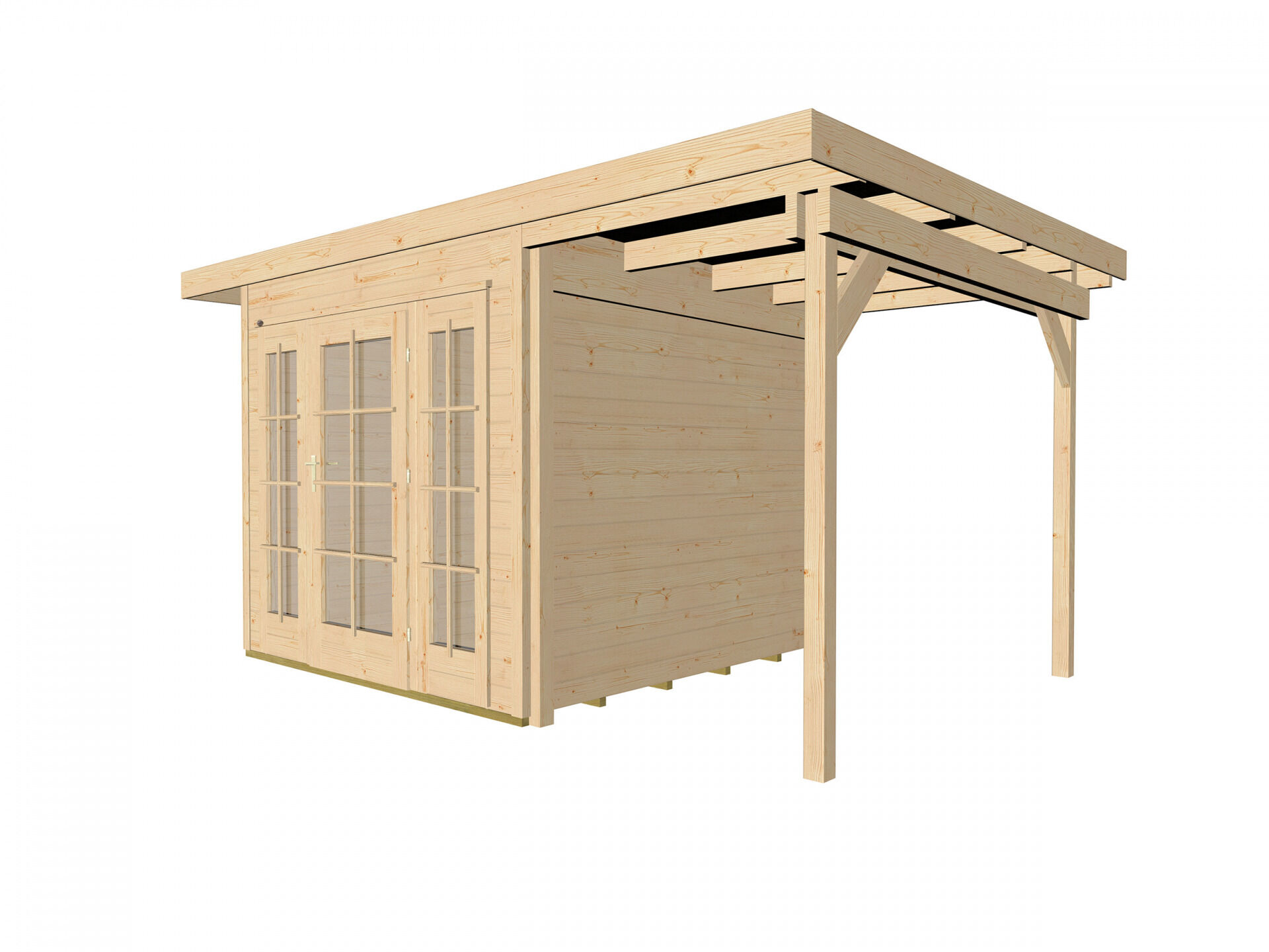 weka Gartenhaus Panorama 172 6,1x3,4m