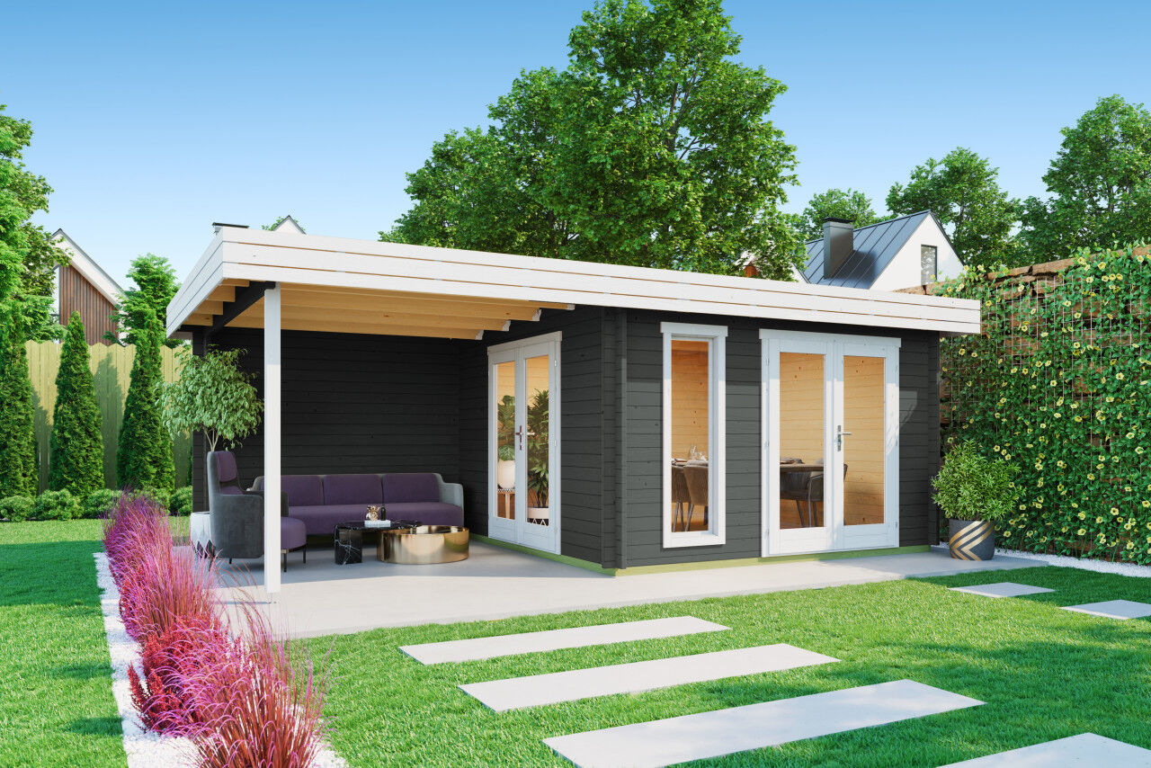 Lasita Maja Pultdach Gartenhaus Anders