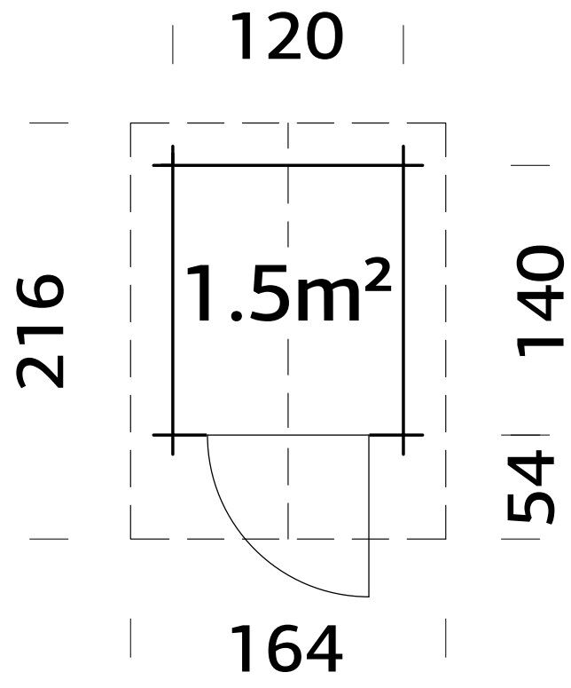 Gartenhaus Aktion 73