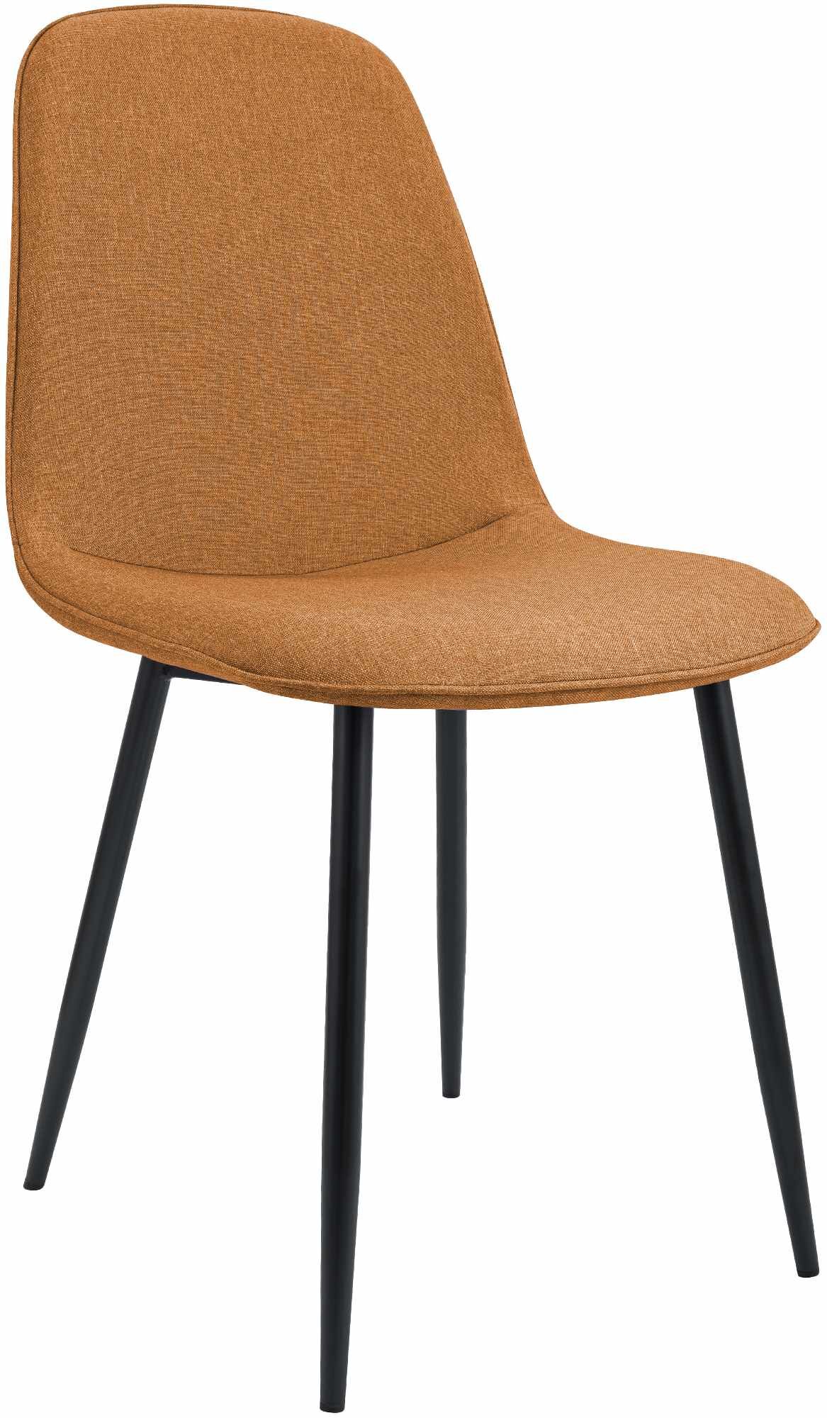 Esszimmerstuhl Maryam Stoff, orange
