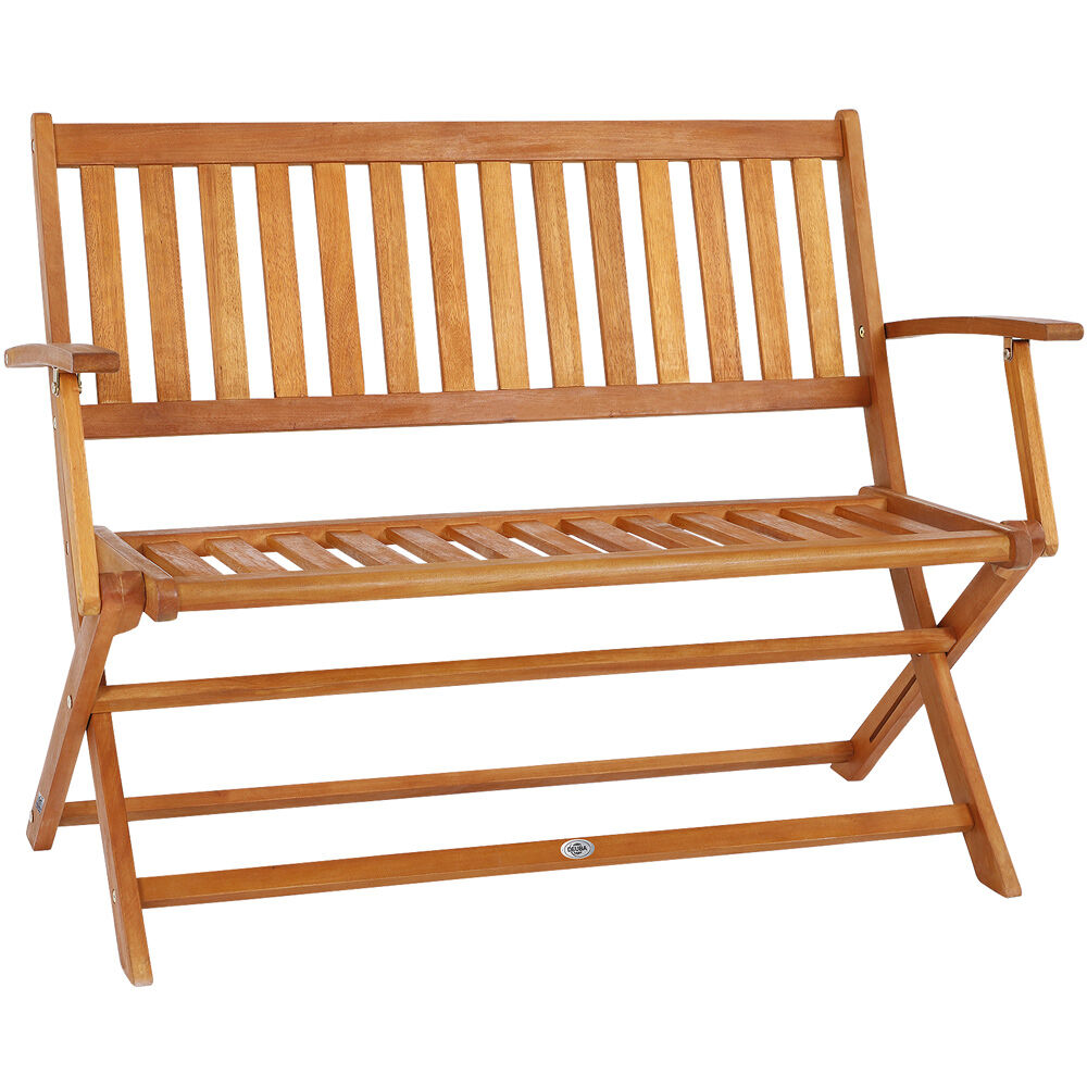 Gartenbank Eukalyptusholz FSC®-zertifiziert 120x55x90cm