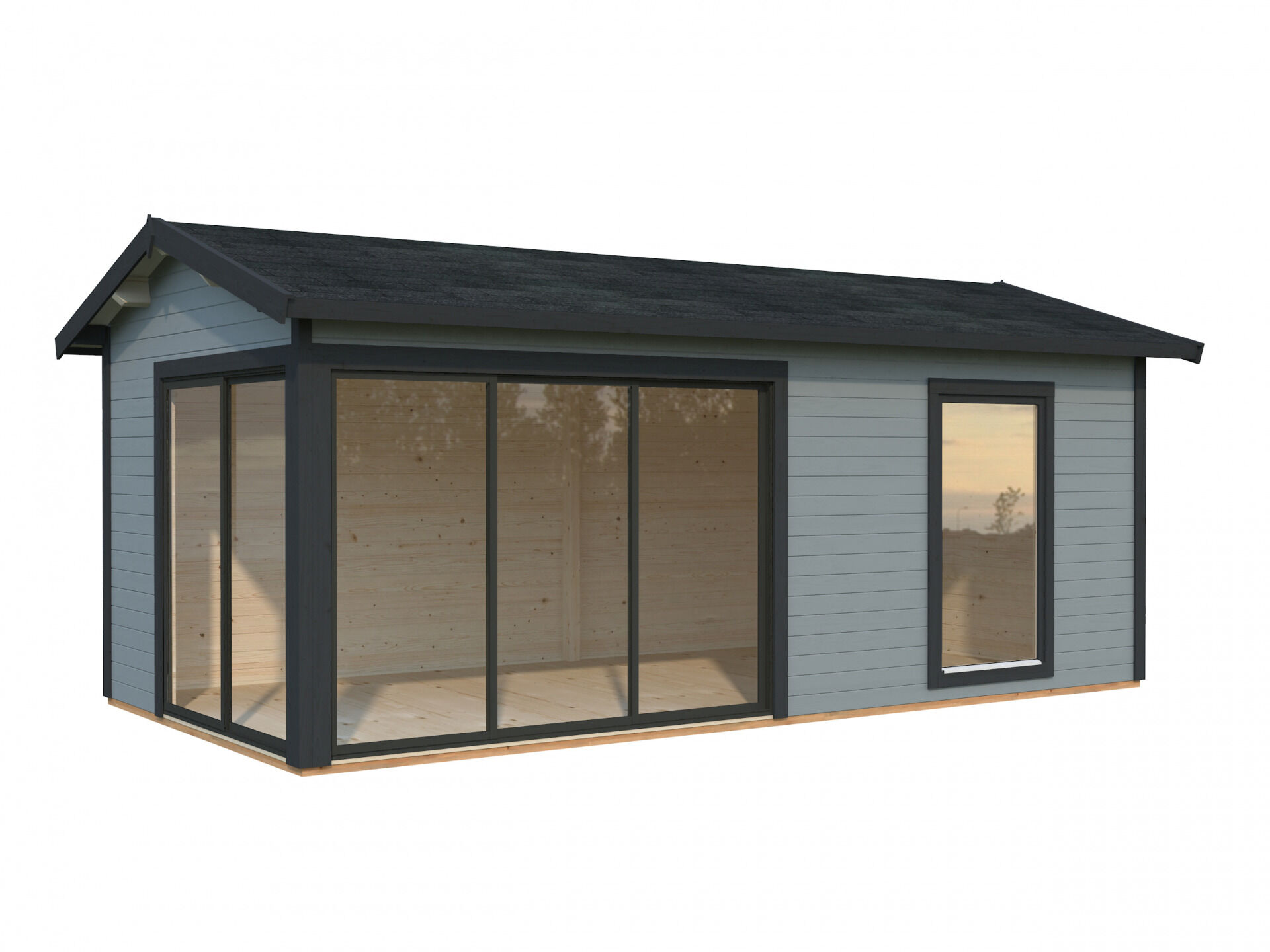 Palmako Gartenhaus Amanda 17,1 m² Slide