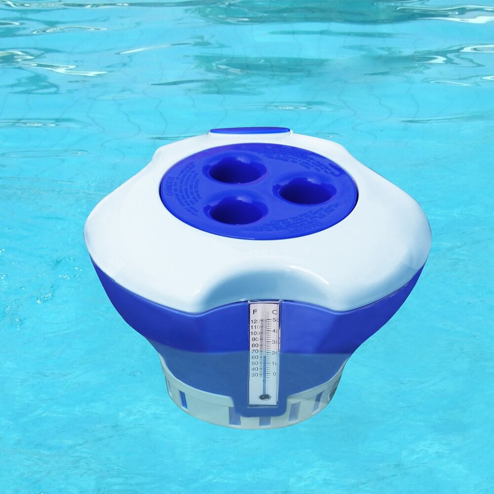 Chlordosierer Ø17cm Blau/Weiß