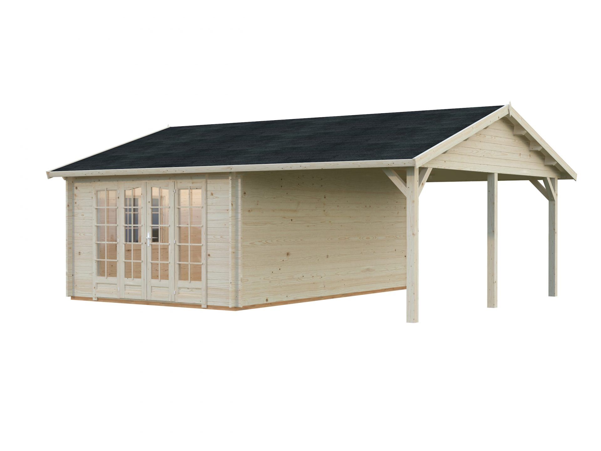 Palmako Gartenhaus Irene 19,0+16,2 m2